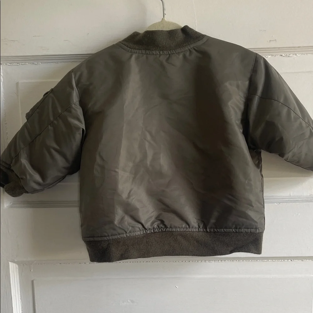 Old Navy Kids Bomber Jacket - Olive Green